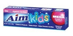 Crema Dental Aim Kids 125 Grs