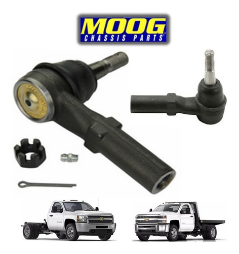 Terminal Direcc.externo Chev.c3500 Hd Rey Camion 11/18 Moog