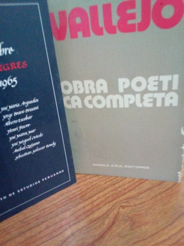 Cesar Vallejo Poesia Completa,p.neruda Confieso Q.he Vivido