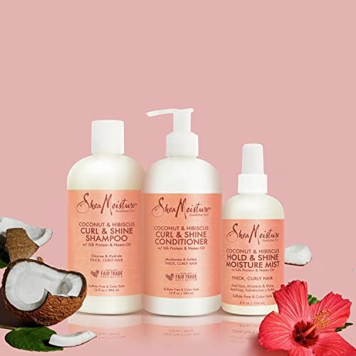 Sheamoisture Hidrata Y Define ChampĂș, Acondicionador Y Bruma