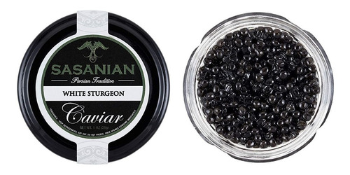 Caviar Sasanian Esturión Y Sal Osetra 8 Oz - 225 Gr