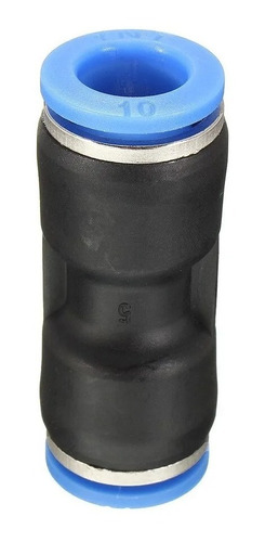 Conector Racord Neumatica Union Doble 12mm Acople Manguera 