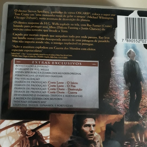 Guerra Dos Mundos Dvd Original