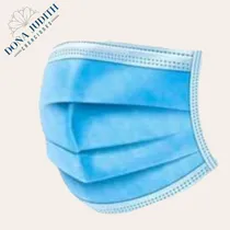 Comprar 50 Cubrebocas De Color Tricapa Adulto