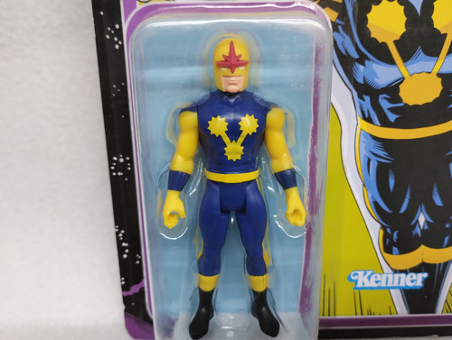 Marvel Legends Retro Nova 3.75 Pulg Figura Coleccion