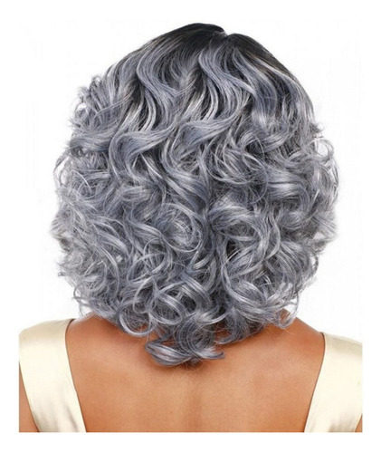 . T Peluca Moda Mujer Sexy Completo Corto Rizado Estilo