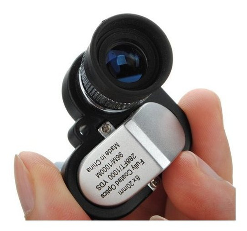 Imagen 3 de 5 de Mini Telescopio Monocular Ajustable De Bolsillo Portátil De
