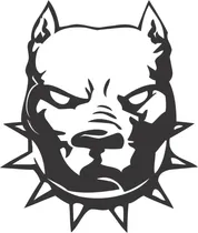 Comprar Calcos Stickers Para Auto Moto Termo Pitbull Vinilo Plotter
