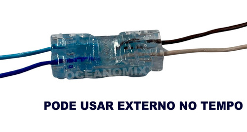 Imagem 5 de 10 de Emenda Fio Telefonico Linear 101e Com Gel Bargoa 50 Peças