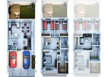 Comprar Proyecto Arquitectónico Planos Casa Habitación Residencial--
