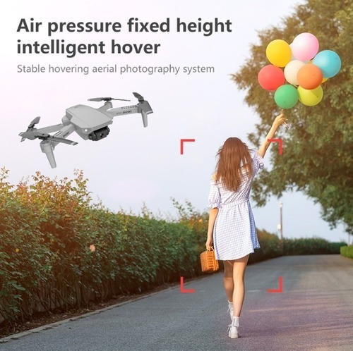 Helicóptero Drone E88 Con Cámara De Resolución 4k