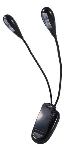 Clip Flexible Con 2 Brazos Dobles En 4 Led Para Tableta De L