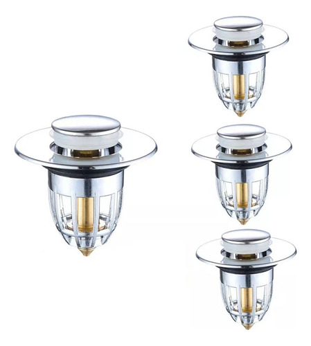 K Kit De Tapon Contra Push Lavabo Baño, Filtro De Desagüe