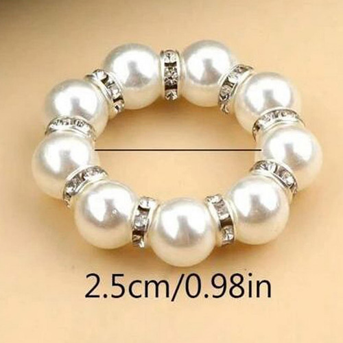 5 X 4 Uds. De Hebillas De Servilleta De Diamantes De
