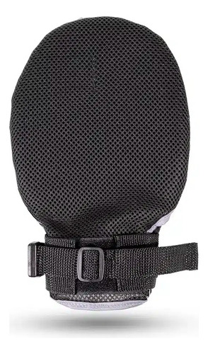 Par De Luva De Contenção Proteção De Mãos Rígida Longevitech Cor Preto