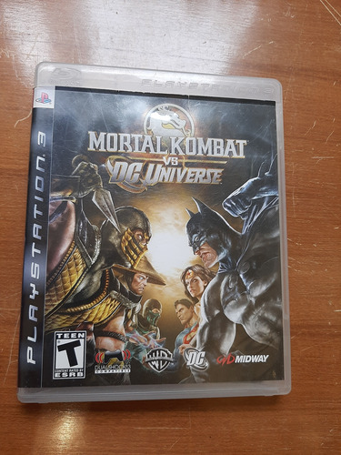 Mortal Kombat Vs Dc Universe Playstation 3 - Martinéz (Usado)