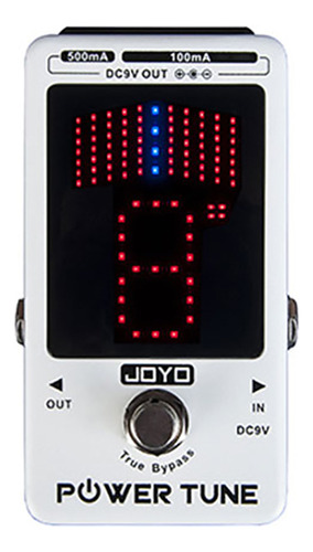 Pedal Afinador E Fonte Power Tune Joyo Jf-18r