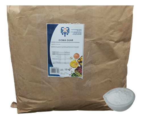 10 Kg Goma Guar Aditivo Estabilizante Espesante, Hidratante