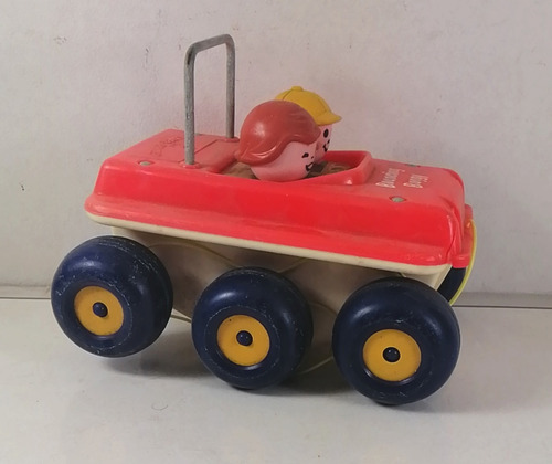 Juguetes Retro Carrito Boucing Boogie Ficher Price 1973 (Usado)