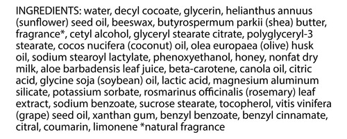 Loción Corporal Burt's Bees Milk And Honey 180 Ml (paquete D