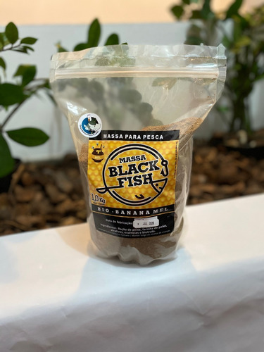 Massa Black Fish 1kg Premium Ou Maracuja