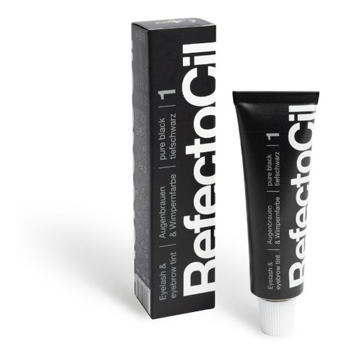 Tinte Para Cejas & Pestañas Refectocil Pure Black No. 1