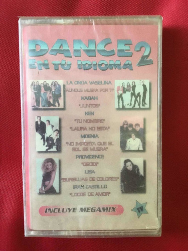 Dance En Tu Idioma 2/ Cassette/moenia,rebeca/sin Abrir New (Usado)