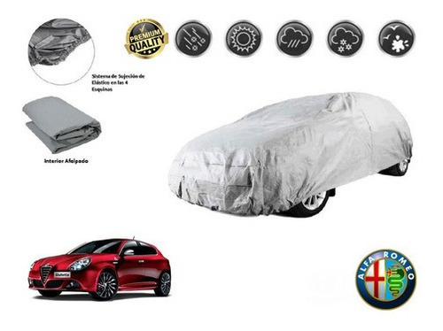 Funda Car Cover Afelpada Alfa Romeo Giulietta 1.8l 2019