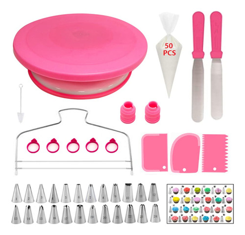 Yoqxhy Kit De Decoracin De Pasteles De 90 Piezas Con Tocadis