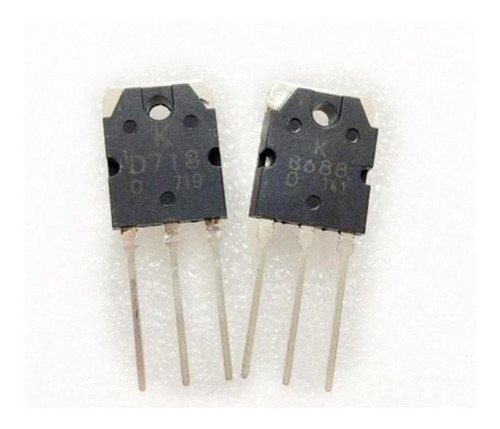 Transistores  B688 Y D718 Remate Por Cambio De Ramo