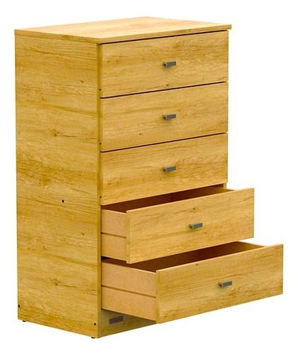 Cajonera Comoda Chifonier 5 Cajones Dormitorio Pack Mendra