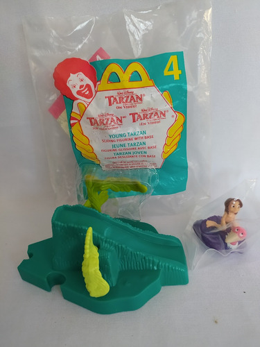 Tarzan Joven  Tarzan Mcdonalds Vintage Disney