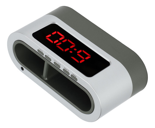 Reloj Digital Pequeño, Soporte Para Bolígrafo Despertador De
