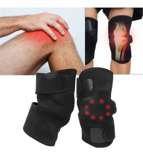 * Rodilleras Magnéticas De Turmalina Autocalentables Unisex