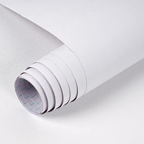 Papel Tapiz Blanco Mecpar 17.71  X 118  Autoadhesivo