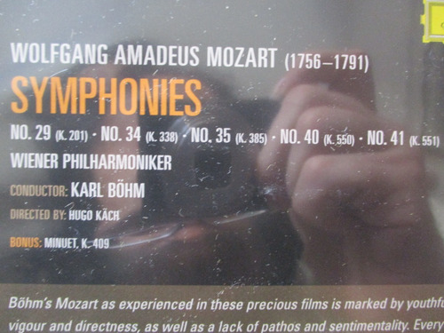 Imagen 5 de 7 de Karl Böhm - Mozart Symphonies. Wiener Philharmoniker (3dvds)
