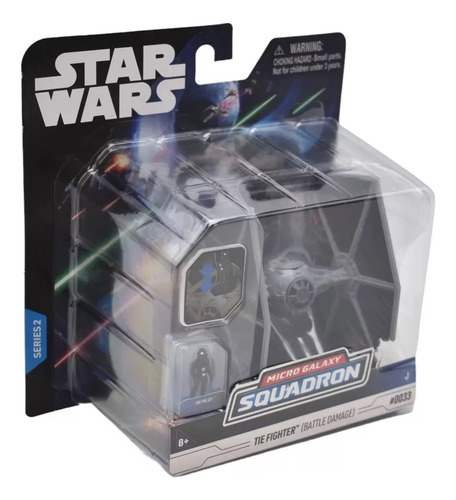 Star Wars Pack Yoda Tie Starfighter Galaxy Squadron 2 Naves Colores