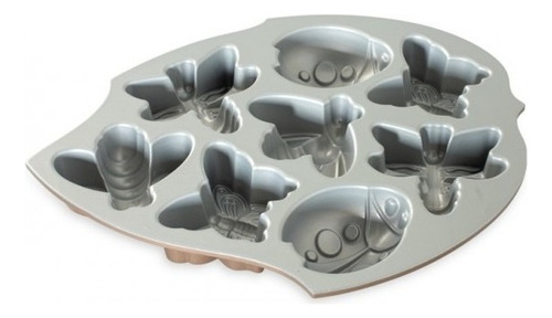 Molde Backyard Bugs Nordic Ware Color Champagne