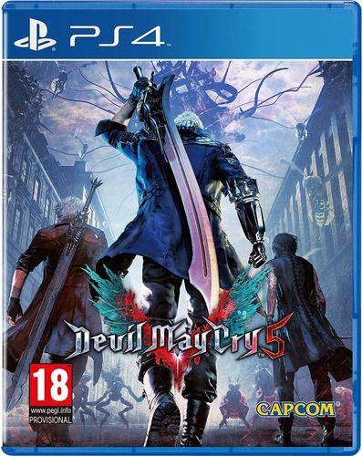 Devil May Cry 5 Ps4 Midia Fisica Original Lacrado