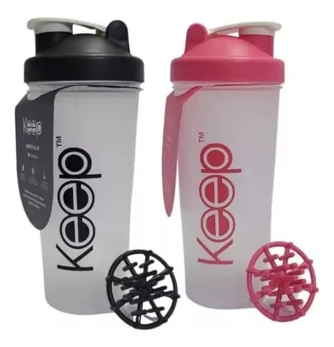 Pack !! 2 Botellas Shaker Value 700ml Keep 