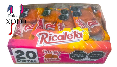 Ricaleta Esponjas Tamarindo 260 G