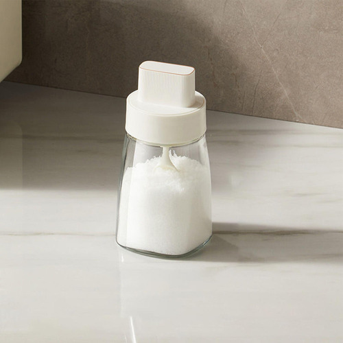 Botella De Condimento Con Cuchara Botella De Condimento Con