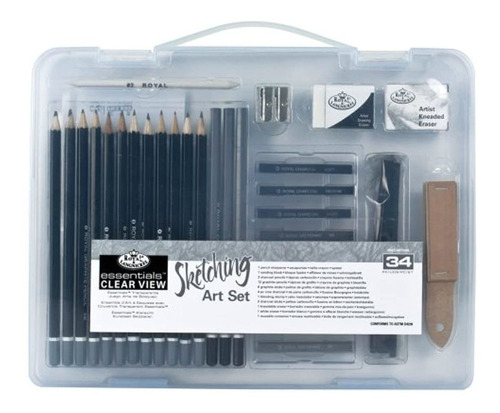 Royal & Langnickel Essentials  juego Clear View Sketching