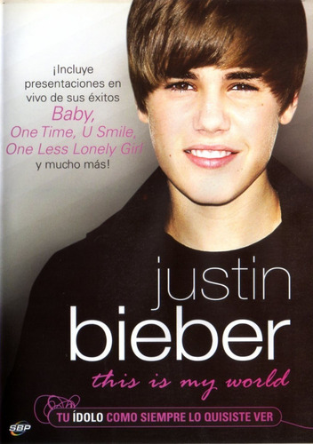 Justin Bieber This Is My World - Dvd Original