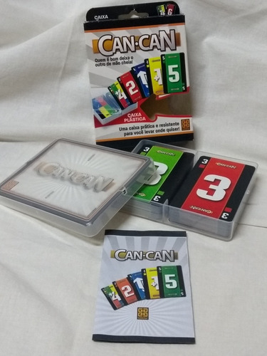 Imagem 1 de 5 de Can Can Jogo De Cartas Grow Impecável Completo Usado