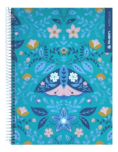Cuaderno Triple Rhein 5 Un Folk 150hj Artesano Librería