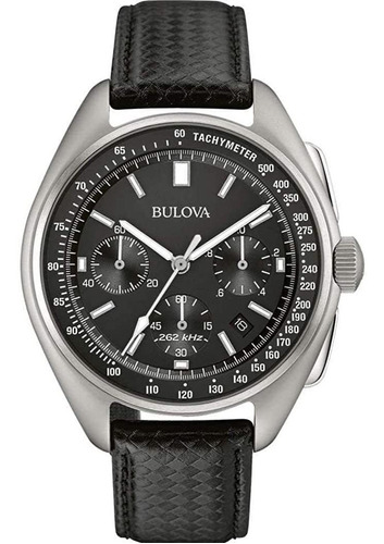 Reloj Bulova Lunar Pilot Hombre 96b251 Plateado Original