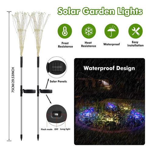 Luz Solar Para Fuegos Artificiales, Globo De Hierba, Diente