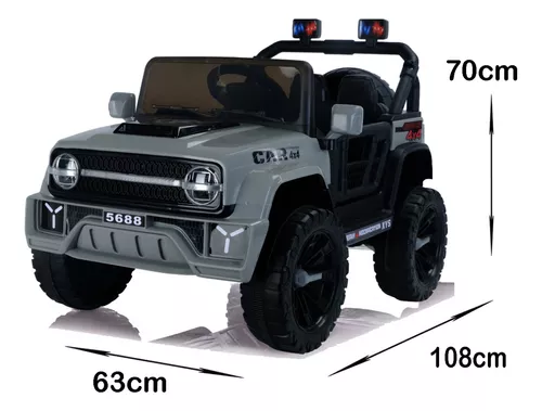 Mini Carro Infantil Elétrico Jipe Jeep Controle Remoto 12V