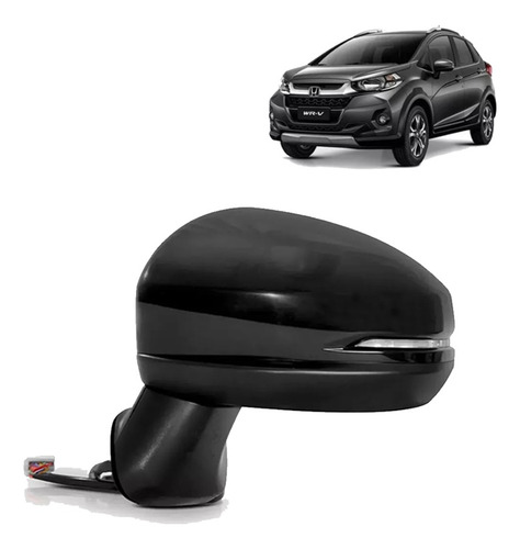 Retrovisor Elétrico Pisca Honda Wrv 2018 2019 20 21 Esquerdo